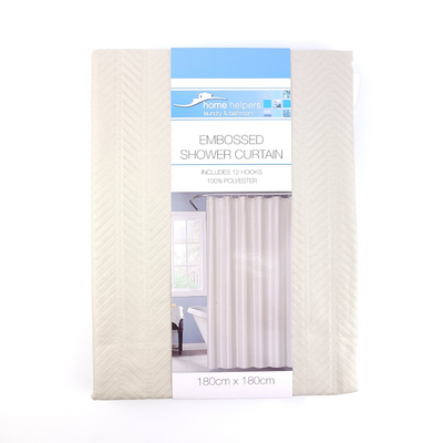 Microfibre 100% Polyester Shower Curtain