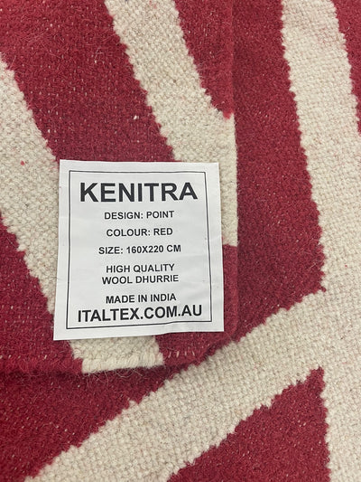 Kenitra High Quality Wool Dhurrie