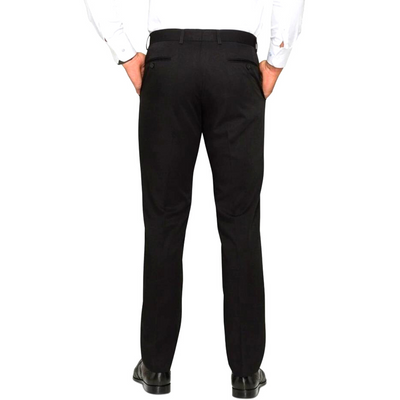 VANHEUSEN CLASSIC FIT MEN'S TROUSER BLACK