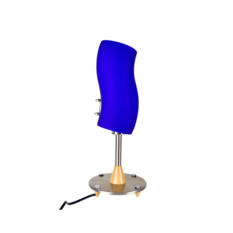 Legend Incandescent Desk Lamp Neptis-Blue Glass