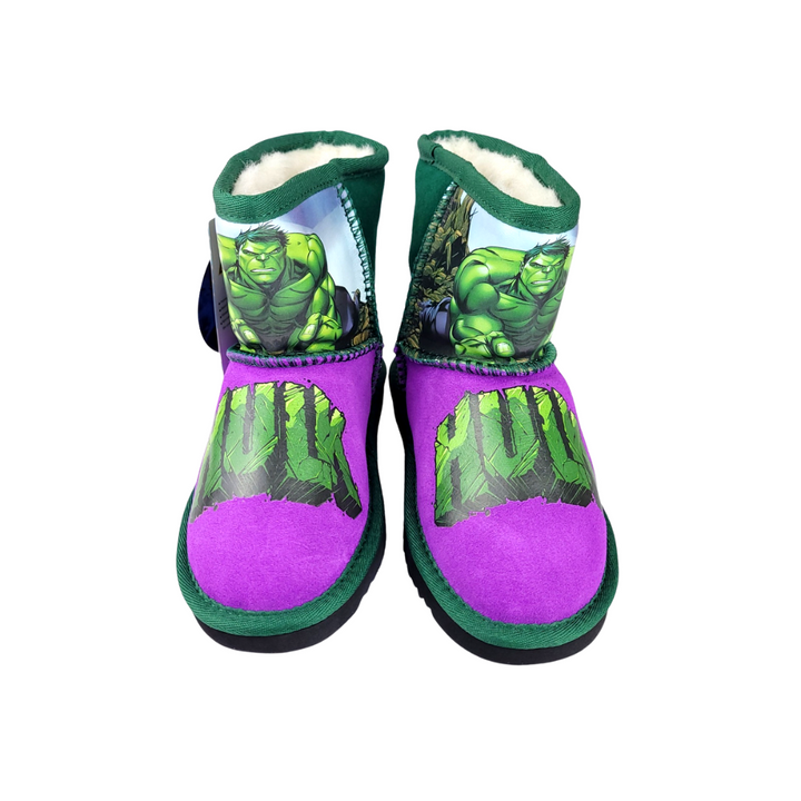 Marvel Avengers Hulk Hulk Shoes Kids Kids Ugg Boots, Marvel