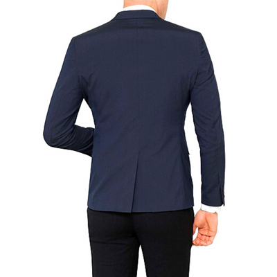 STUDIO W MEN'S SUPER SLIM SUIT JACKET NAVY