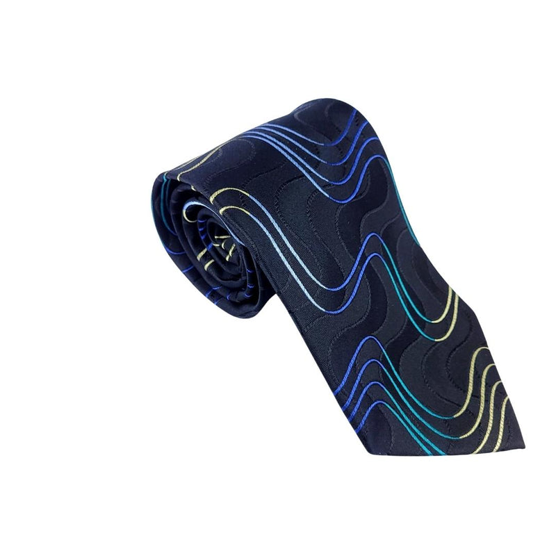 GUERRA MODA 100% SILK TIE WAVES