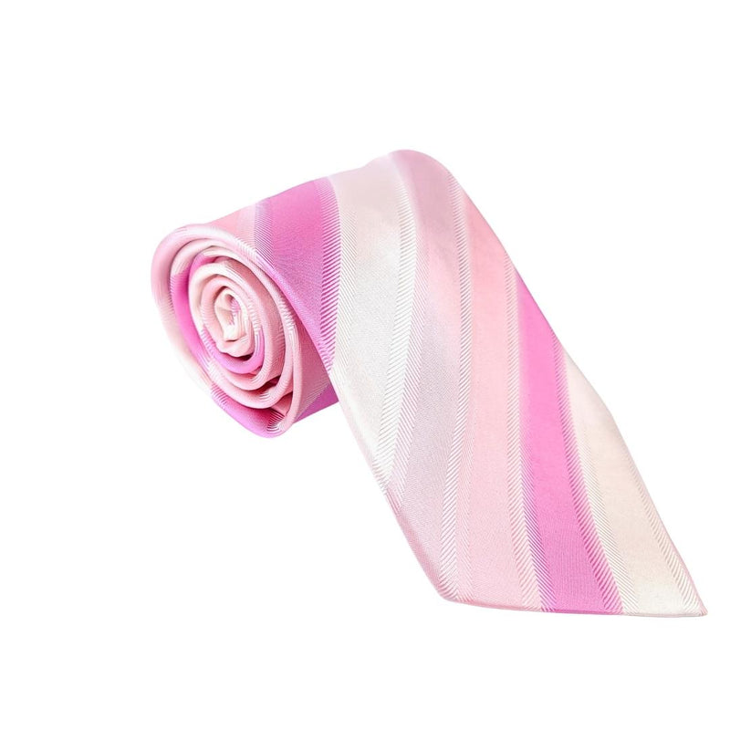 GUERRA MODA 100% SILK TIE PINK