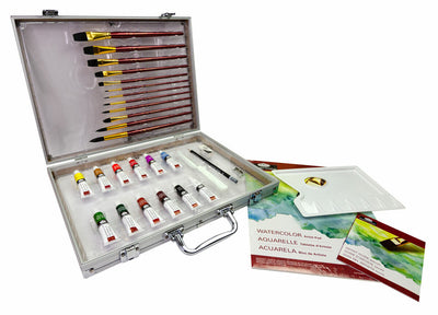 ROYAL & LANGNICKEL 32pc WATERCOLOR SET