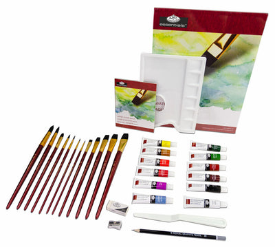 ROYAL & LANGNICKEL 32pc WATERCOLOR SET