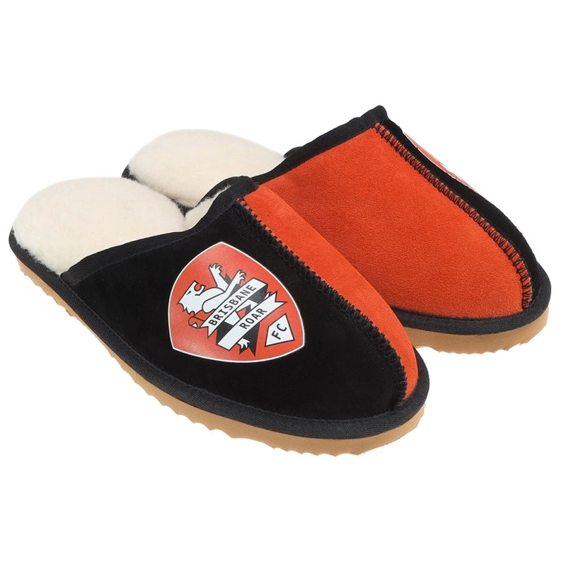 TEAM UGGS Unisex A-League Scuff Slippers, Brisbane Roar FC