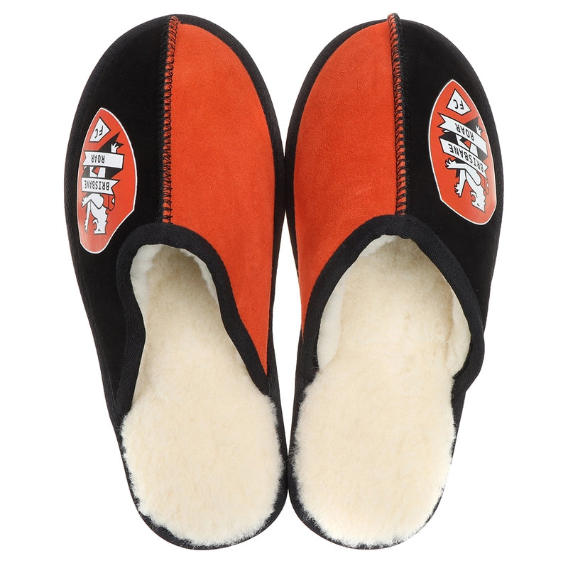 TEAM UGGS Unisex A-League Scuff Slippers, Brisbane Roar FC