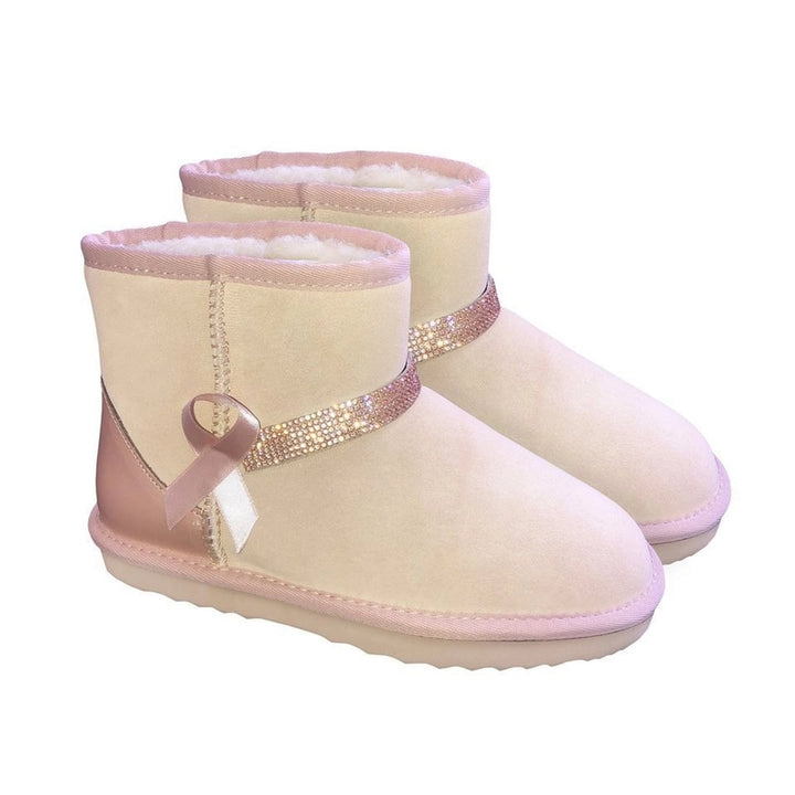 TEAM KICKS WOMEN'S UGG BOOTS, CANCER COUNCIL PINK