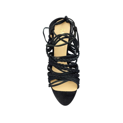 Mode Collective Multi Strap Tassel Sandals