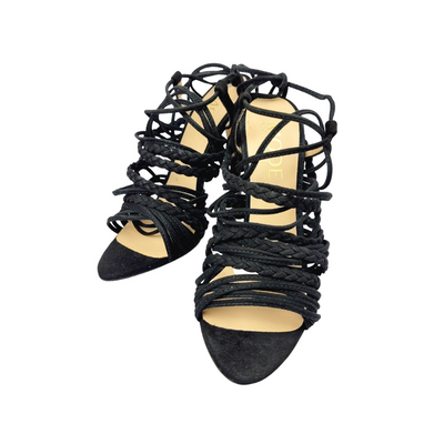 Mode Collective Multi Strap Tassel Sandals