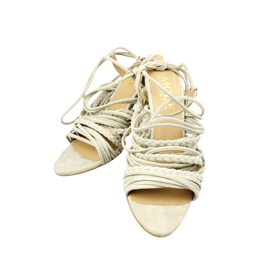 Mode Collective Multi Strap Tassel Sandals