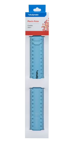 Syidymate Ruler Studymate Flexible Ruler 30cm Blue – SHOPSINJOY