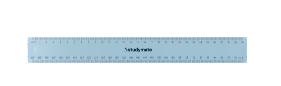 Studymate Metal Ruler Studymate Flexible Ruler 30cm Blue – SHOPSINJOY