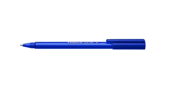 Staedtler Stick 432 Ballpoint Pens Medium Blue 10 Pack