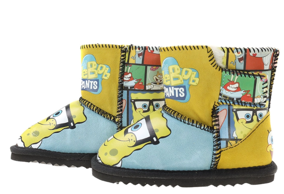 Kids Ugg Spongebob Boots