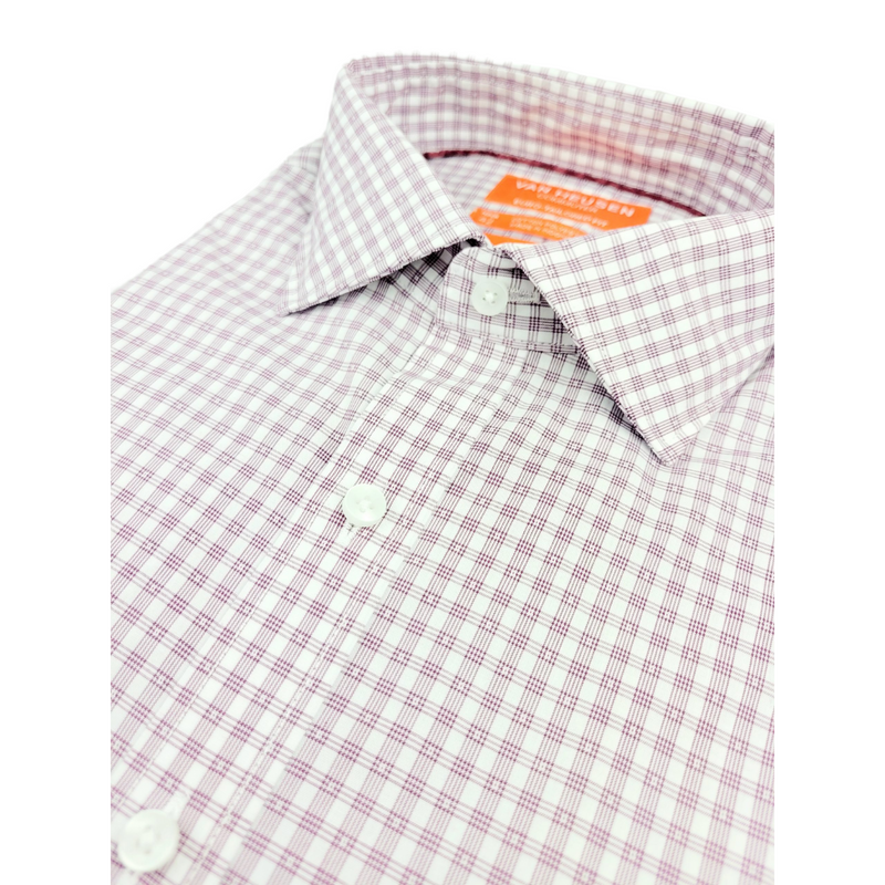 VAN HEUSEN STRIPE DOT PRINT SHIRT