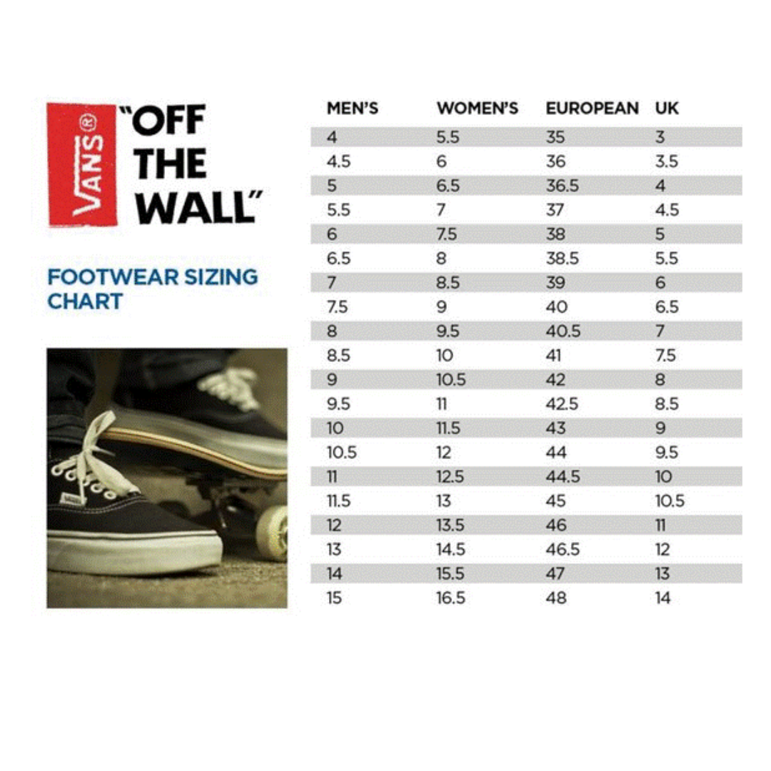 VANS Authentic Black/White – SHOPSINJOY