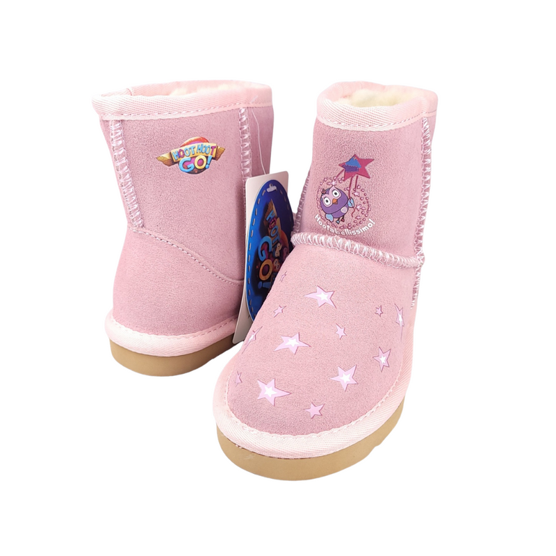 Kids Ugg Boots, Hoot Hoot Pink