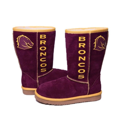 TEAM UGGS Unisex NRL Ugg Boots, Brisbane Broncos