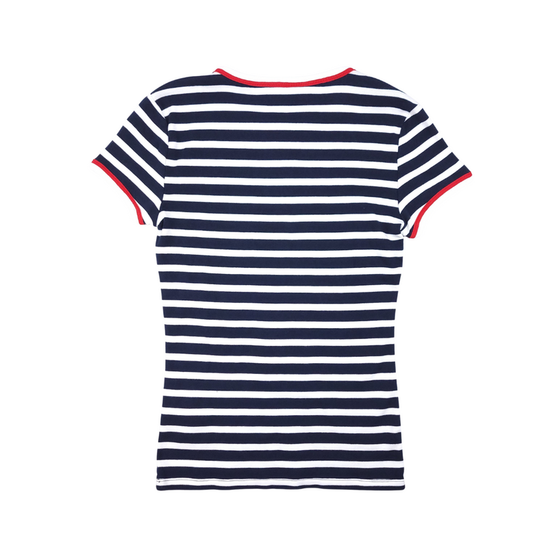 Tommy Hilfiger Striped Crew Tango Tee