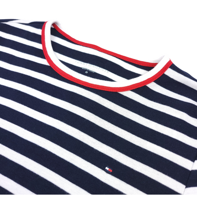 Tommy Hilfiger Striped Crew Tango Tee